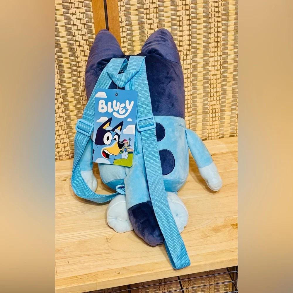 Bluey Stuffed Animal plushie backpack bag school